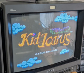Kid Icarus 5 Screw Hangtab (Nintendo NES) Complete in Box CIB