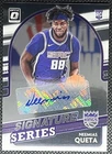 2021-22 Panini Donruss Optic Opti-Graphs Neemias Queta Rookie Auto Kings RC