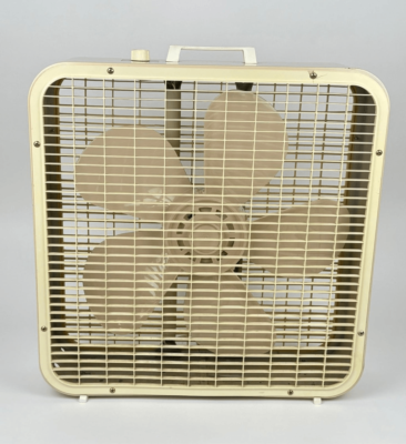 Vintage JC Penney Lakewood Box Fan Model 9794- 3 Speed 22in