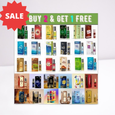 Ittar Attar Fragrance Oils For Body 6 ml