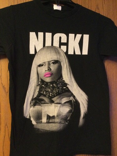 Nicki Minaj - Black Shirt - Ladies Cut 