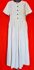 VINTAGE TRACHTEN TYROL OKTOBERFEST DIRNDL LINEN WOMENS DRESS US 10 EU 38