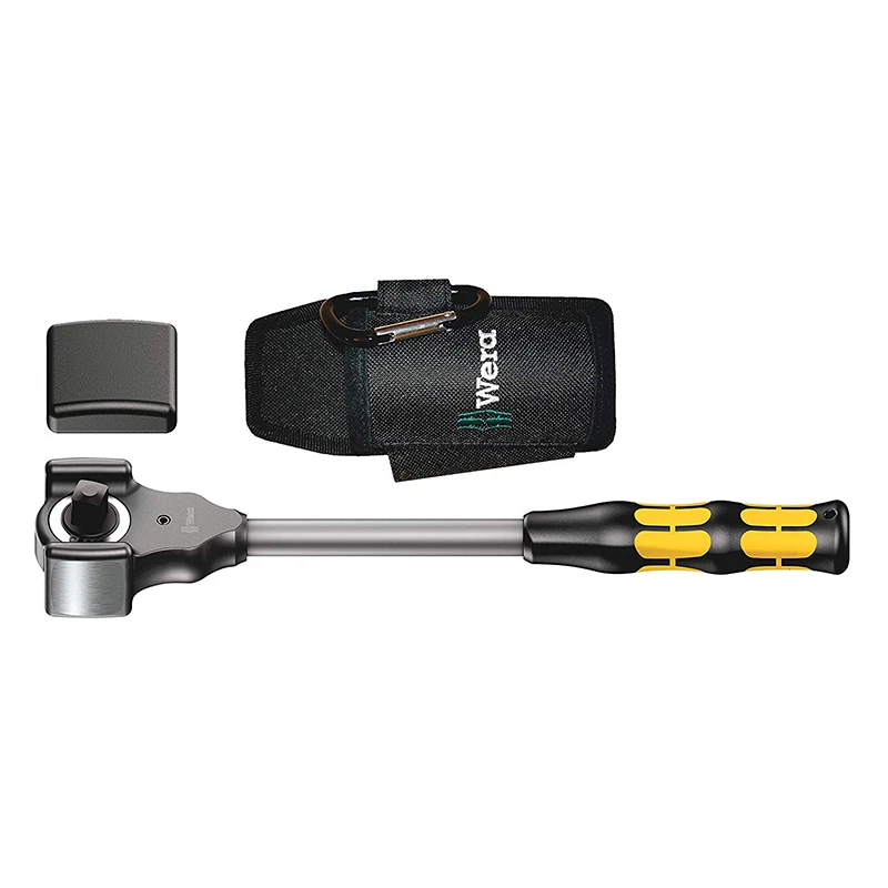 Wera 05003692001 8002 C Koloss 1/2" Square Drive Ratchet with Hammer