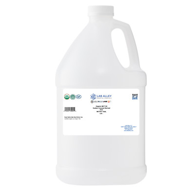 Lab Alley MCT Oil, USDA Organic Coconut, Kosher Certified, Halal, Non-GMO