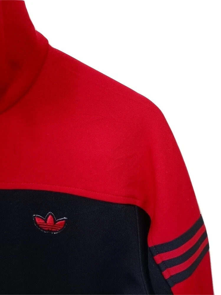 Vintage Adidas West Germany Descente 80s Tracktop Jacket Size 2