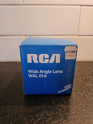 RCA Wide Angle Conversion Lens WALO1A Video Accessory All Components Included