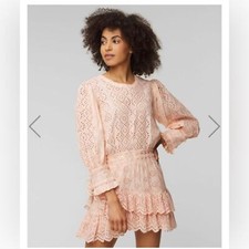 LOVESHACKFANCY Lorelei Ruffle dress size S