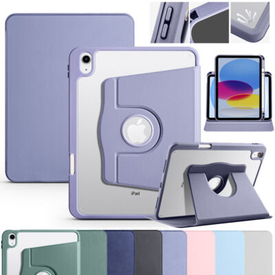 Für Apple iPad Air Pro 11 13 Zoll 2024 360° Schutzhülle Tasche Smart Case Cover