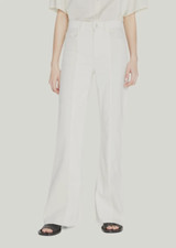 Pantalones de mezclilla para mujer Wandler blancos acampanados margarita talla 28 $360