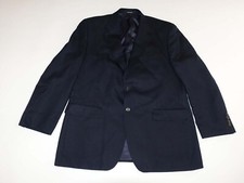 Lauren Ralph Lauren Men's Suit Jacket Size 42 Regular Navy Blue Blazer Wool 42R