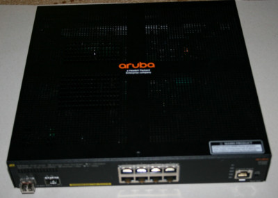 Aruba 2930F 8G Gigabit Managed PoE+ Switch // JL258A // 8x RJ-45, 2x SFP+