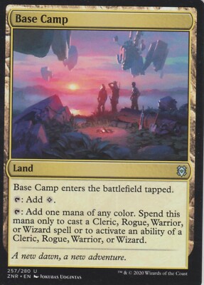 Magic the Gathering - Zendikar Rising - 4x Base Camp