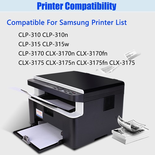 TÓNER de color 4 UNG CLT-409S para Samsung CLP-315W CLX-3175FN CLX-3175FW BCMY - Imagen 2 de 20