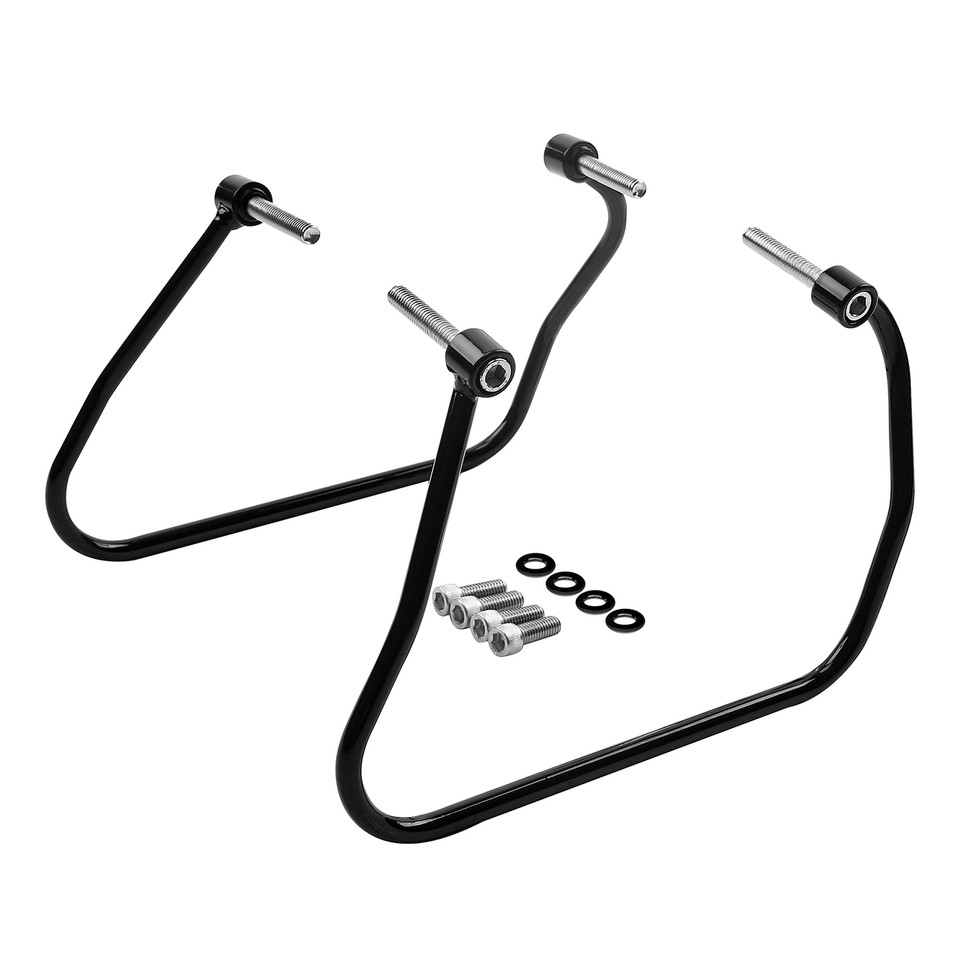 Saddle Bag Saddlebag Support Brackets Bars Fit For Harley Street Bob ...