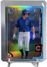 DONNIE DEWEES 2015 Bowman Chrome Draft Blue Refractor Rookie RC Card #16 W/Top