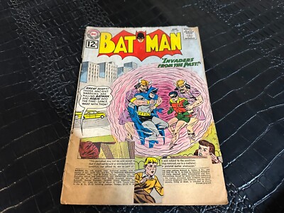 Batman comic 149 DC 1962  poor Sheldon Moldoff Time Travel Vikings