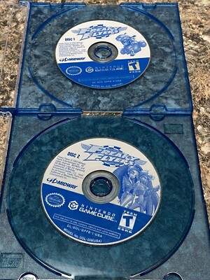 Freaky Flyers (Nintendo GameCube, 2003) Discs 1+2 (No case/manual) Tested, Works