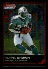 2006 Bowman Chrome #218 Ronnie Brown Miami Dolphins