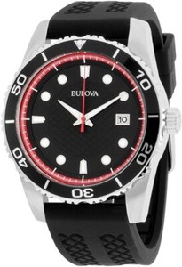 Bulova Men's Quartz Red Accents Calendar Black Silicone Band Watch 43mm 98B260 - Click1Get2 Hot Best Offers&secure=symbol0&set=par&sale=mega Discount&set=par1&price_min=200&sale=mega Discount