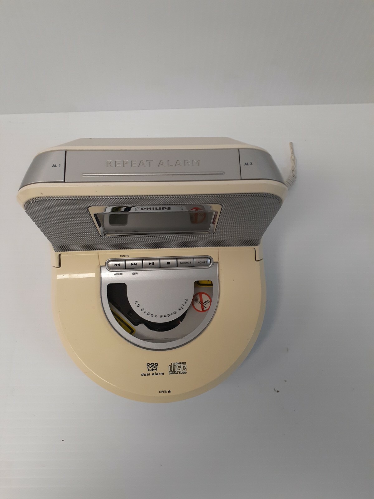 (N678761) Philips AJ130/37 Alarm Clock/CD Player eBay