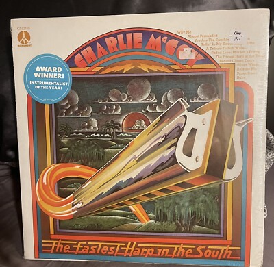 New SEALED Charlie McCoy The Fastest Harp in the South   Record Album Vinyl LP