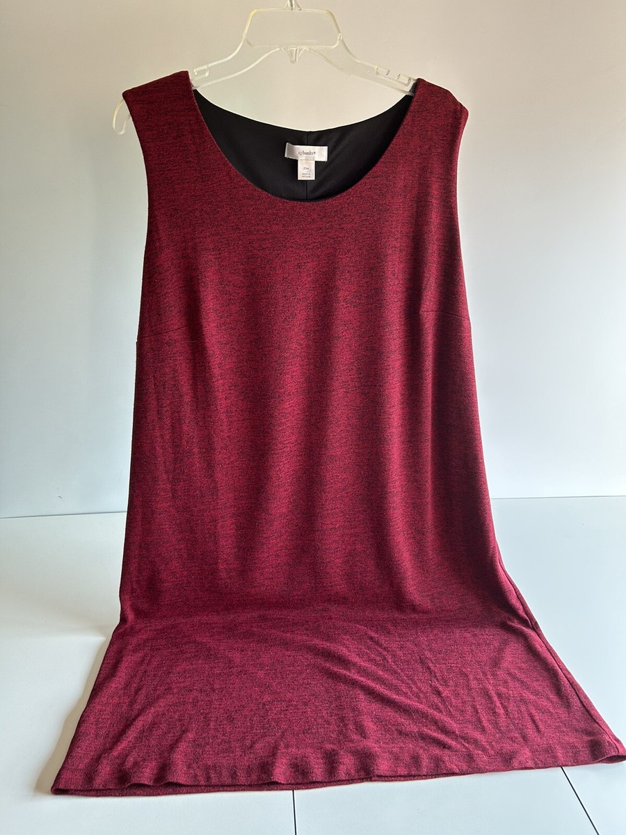 banks knit dress CJ Women’s Lined Red Size 20W look-eve-cowl-cross-back-maxi-dress-almina-red