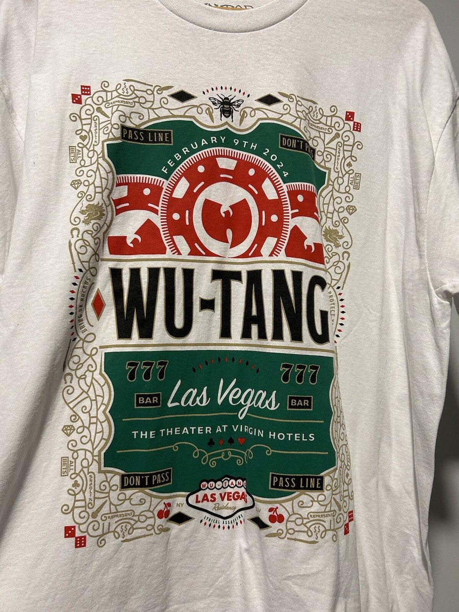 New Official Wu Tang Las Vegas Opening Night Residency Concert T