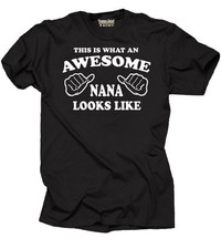 Nana Grandmother T-shirt Grandma awesome nana Tee shirt gift for Nana Tee