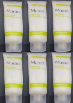 6 x - Murad Renewing Cleansing Cream Resurgence 1.5 Oz./45 mL -  