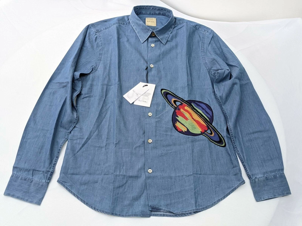 Paul Smith Shirt - BNWT Mainline Explorer Planet Denim Shirt Size: L RRP: £300