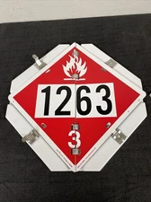 Labelmaster Hazmat Flip Placard System-Full Frame Spacemaster 16 Labels 1 Blank