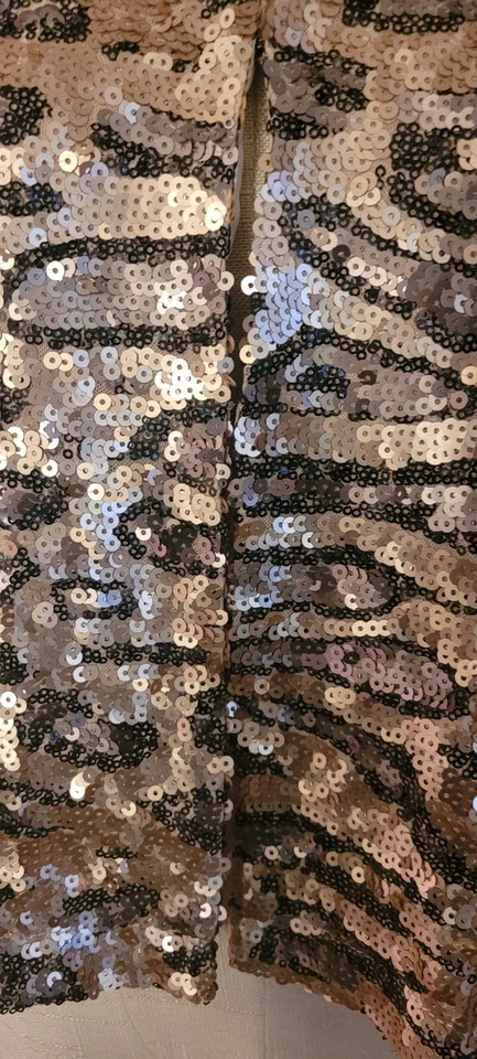 Retro Neiman Marcus Animal Stripped Evening Jacket Size Small - Image 3 of 4