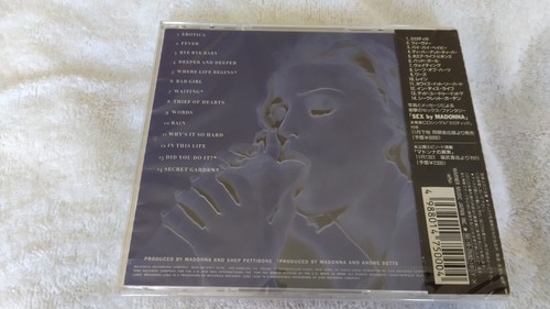 Madonna Erotica wpcr5000 Japan cd 1992 Rare - Foto 2 di 3