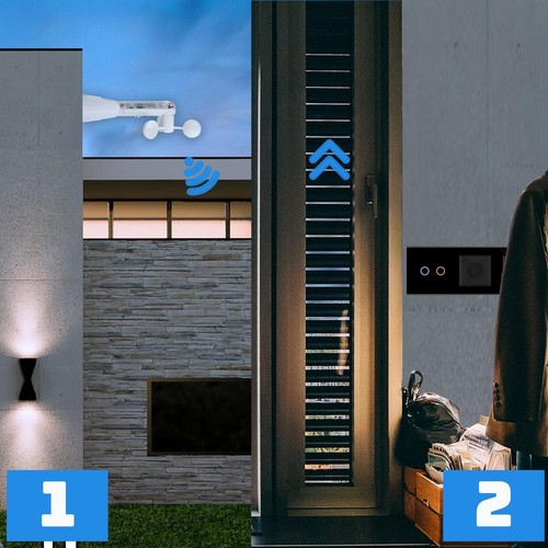 LIVOLO SmartHome Touch Funk Lichtschalter Steckdosen Wechselschalter Weiß Chrom - Bild 268 von 276