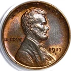 ❤️🤎🔥❤️🤎🇺🇸😍 PCGS MS64 RB 1917 D LINCOLN HEAD CENT