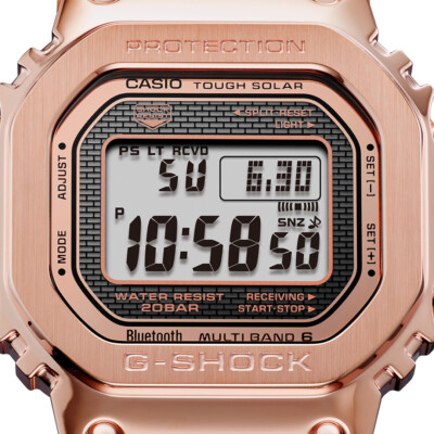 G-SHOCK GMW-B5000希少ローズゴールドモデル Casio G-Shock Full Metal Bluetooth Rose Gold Watch GShock GMW