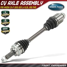 Front Right Passenger CV Axle Assembly for Mazda CX-7 2010 2011 L4 2.5L Gas FWD