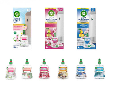 Air Wick Active Fresh Starter Set Duftspender + Raumduft Duftspray 228 ml Duftöl