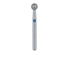 Meisinger 801-027-FG FG Round Medium Grit Diamond Burs 5/Pk