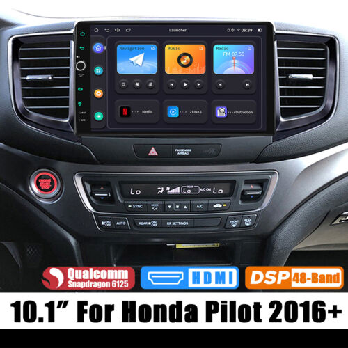 8 Core Plug & Play 10.1inch Android 12 Car Radio GPS Navi For HONDA PILOT 2016+  - Picture 1 of 15