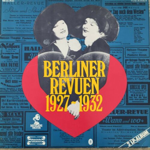 BERLINER REVUEN 1927 - 1932: V .A. (DLP Electrola Odeon 1C134-45017/18M / NM) - Bild 1 von 3