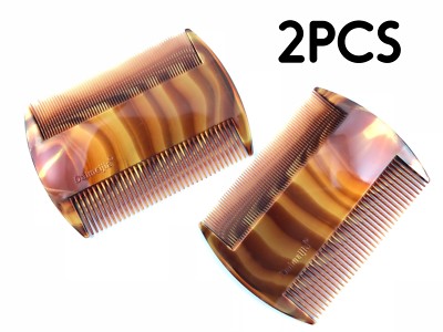 2 Head Lice Treatment Comb Kid Nit Hair Flea Egg Removal 2 Sided