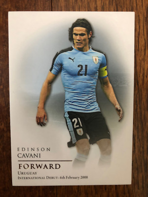 2018 Futera Unique Football Soccer Card Uruguay CAVANI Mint 