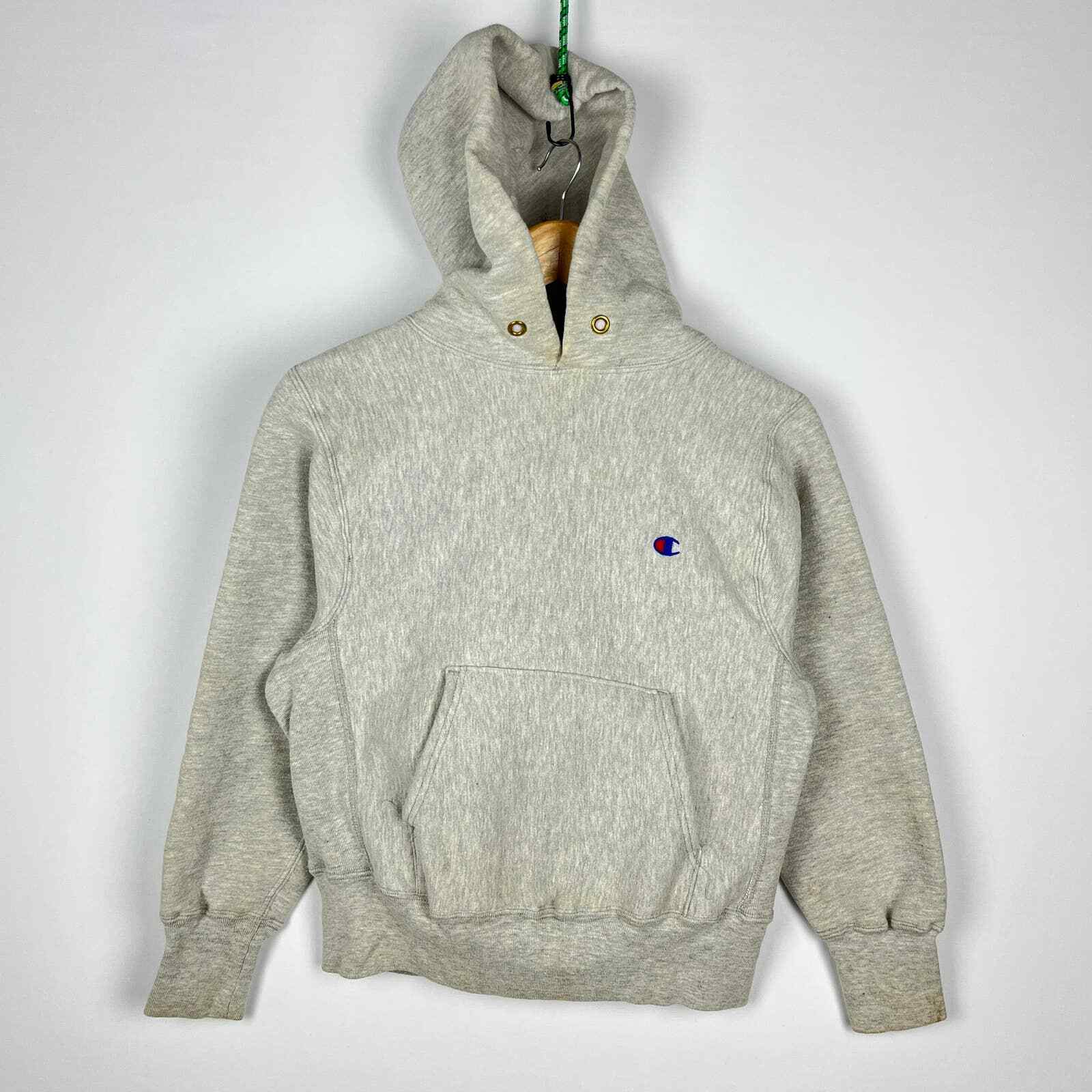 Vintage 80s Champion Reverse Weave Hoodie Small | eBay