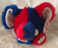 Puffkins Swibco Stars the Patriotic Political Elephant Stuffed Plush w/ Tag 2000