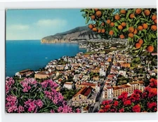 Postcard Panoramic View Sorrento Italy