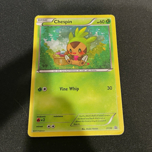 The Pokémon Company Pokémon TCG Chespin XY88 XY Holo Promo English 2015