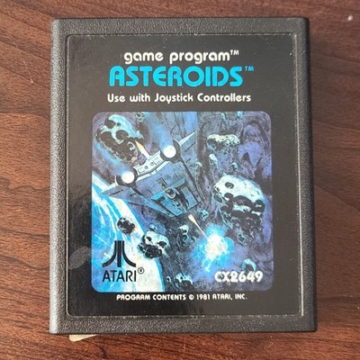 Asteroids (Atari 2600, 1978) Cart Only Tested Working Free Shipping