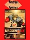 Madden NFL 07 COMPLETE Black Label Sony PS2 Playstation Video Games EA Sports