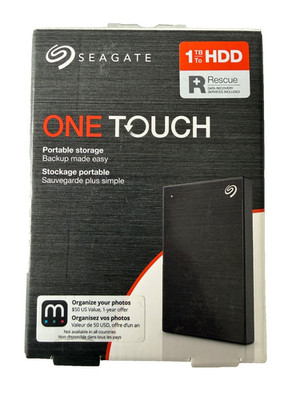 Seagate ONE TOUCH 1TB ext. Festplatte USB3.0 anthrazit STKB1000400